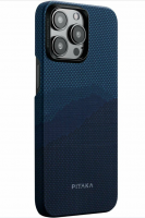Накладка для i-Phone 15 Pro 6.1 Pitaka MagezCase4 Aramid Fiber 1500D За горизонтом(Over the Horizon)