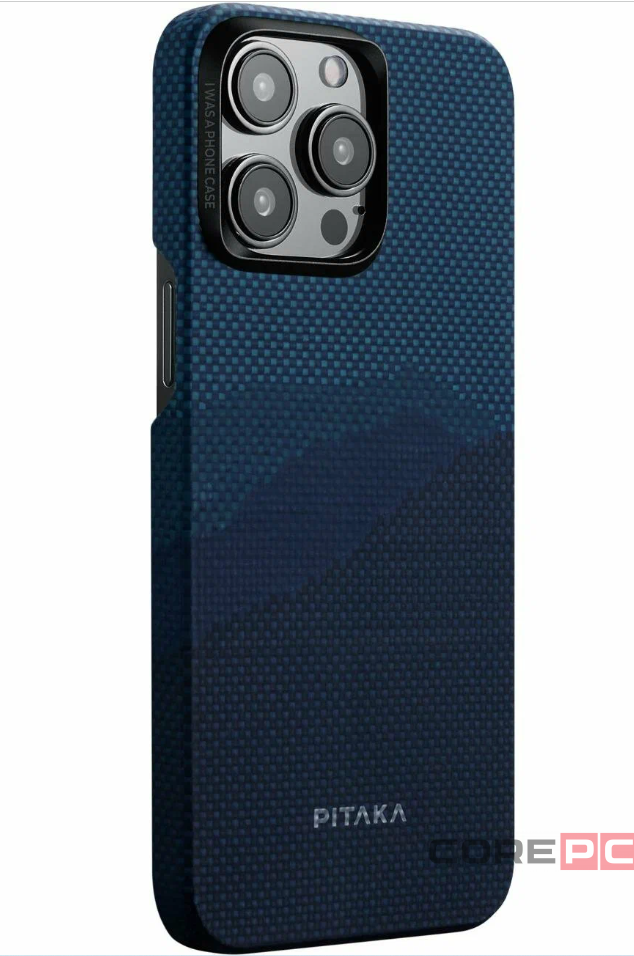 Накладка для i-Phone 15 Pro 6.1 Pitaka MagezCase4 Aramid Fiber 1500D За горизонтом(Over the Horizon)