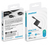 Usb Кабель-зарядка Type-C на Lightning Momax Mag.Link 60W DL57D 1м черный