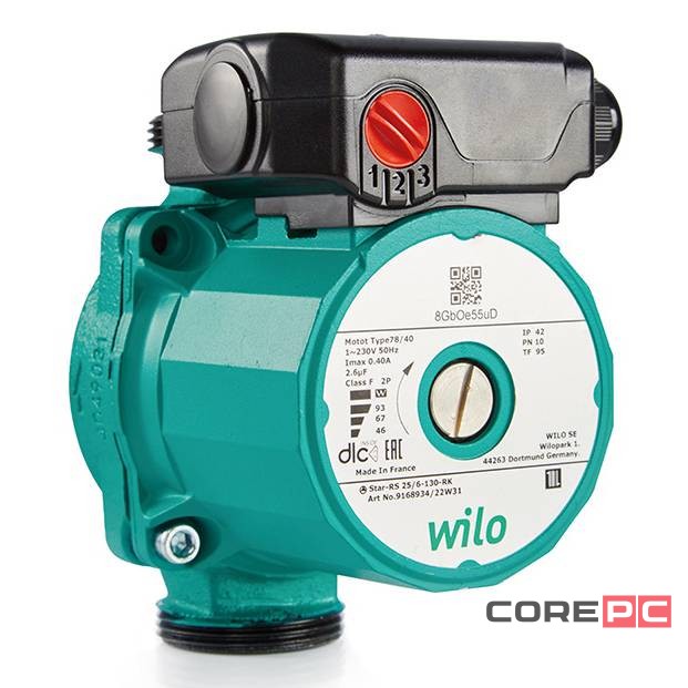 Насос циркуляционный WILO STAR-RS 25/6-130