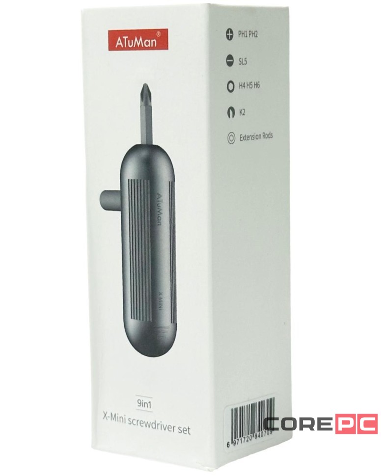 Набор отверток ATuMan Duka X-mini Pocket Screwdriver Kit (9в1)