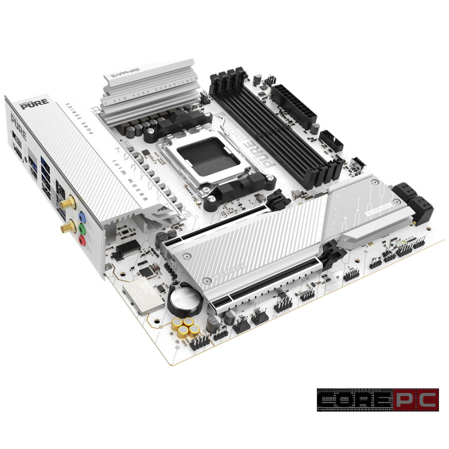 Материнская плата Sapphire B850M PURE WIFI White (52123-02-40G)