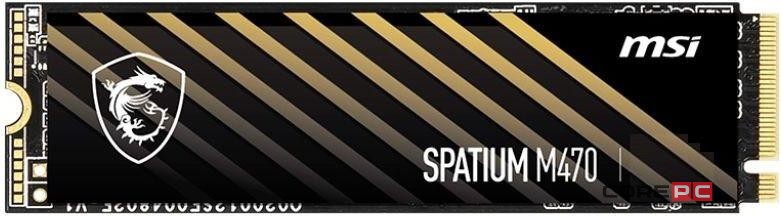 Твердотельный накопитель MSI 1000 Gb SPATIUM M470 PRO (S78-440L0J0-P83)