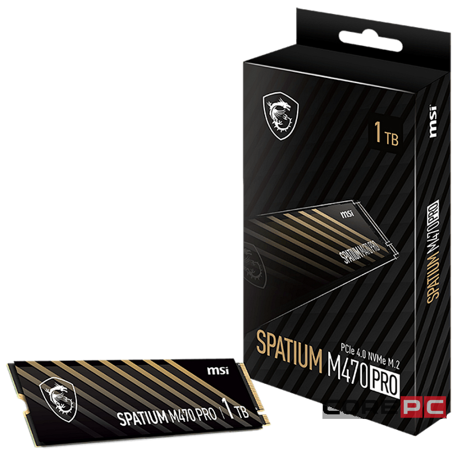 Твердотельный накопитель MSI 1000 Gb SPATIUM M470 PRO (S78-440L0J0-P83)