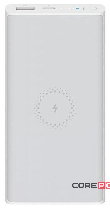 Powerbank с функцией беспроводной зарядки Xiaomi YOUTH 10000 мАч USB+C WPB15PDZM белый