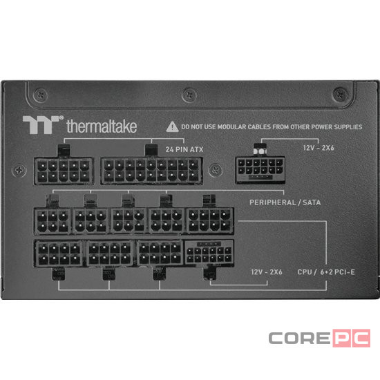 Блок питания Thermaltake 1200W Toughpower GT (PS-TPT-1200FNFAGE-3) 16 Pin (PCIe 5.0 Connector Cable Details)