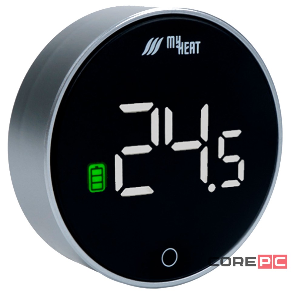Термостат комнатный MY HEAT серебристый