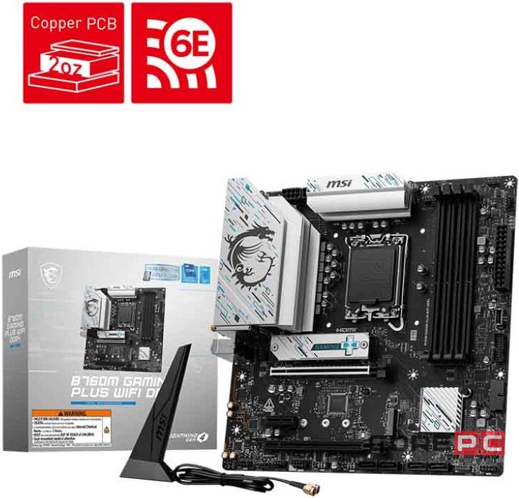 Материнская плата MSI B760M GAMING PLUS WIFI DDR4