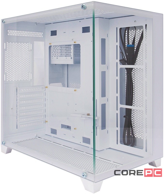 Компьютерный корпус 1STPLAYER MEGAVIEW MV8-TP White (MV8-TP-WH)
