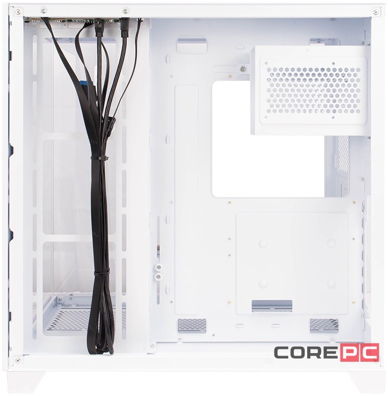 Компьютерный корпус 1STPLAYER MEGAVIEW MV8-TP White (MV8-TP-WH)