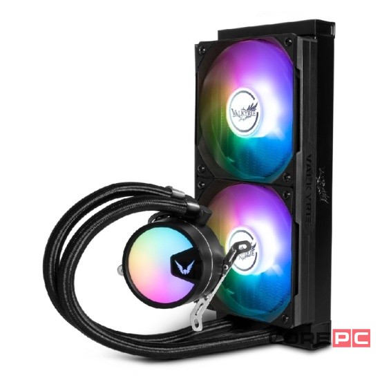 Система жидкостного охлаждения для процессора Valkyrie A240 ARGB Black (HW A240)