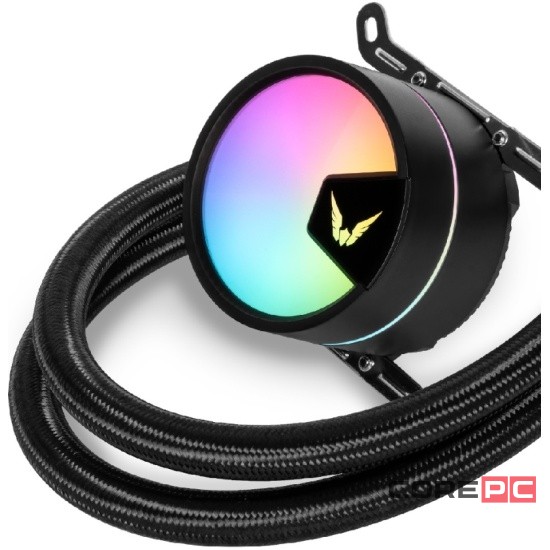 Система жидкостного охлаждения для процессора Valkyrie A240 ARGB Black (HW A240)