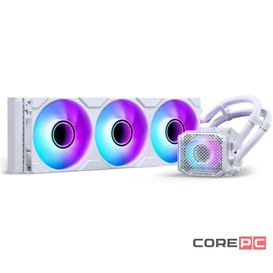 Система жидкостного охлаждения для процессора PHANTEKS Glacier One 360M25 G2 ARGB White (PH-GO360M25G2_DWT01)
