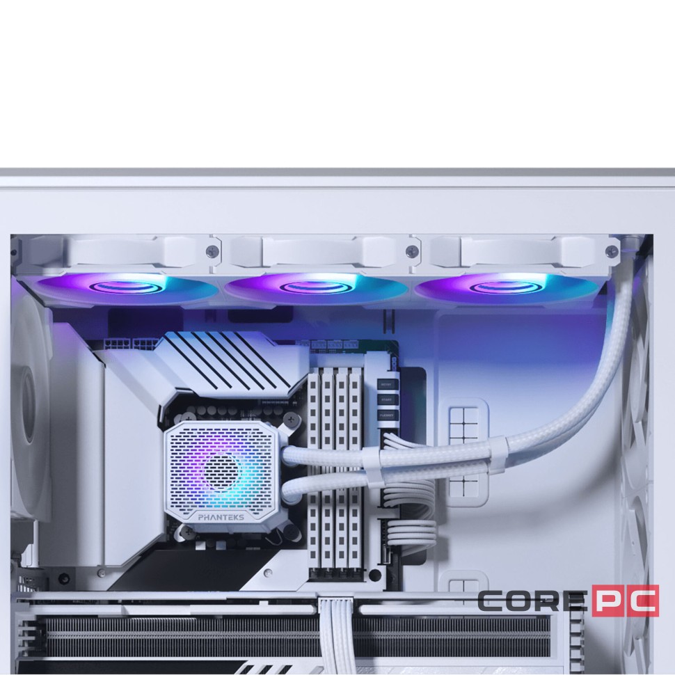 Система жидкостного охлаждения для процессора PHANTEKS Glacier One 360M25 G2 ARGB White (PH-GO360M25G2_DWT01)