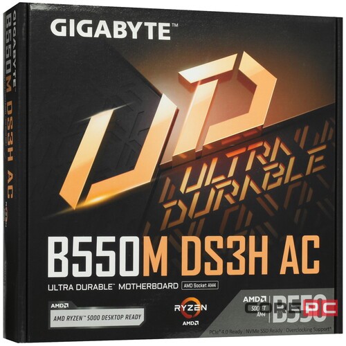 Материнская плата Gigabyte B550M DS3H AC