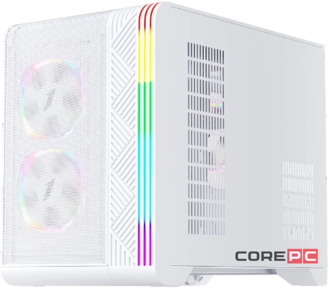 Компьютерный корпус 1STPLAYER VT6 ARGB White (VT6-WH-3FS7-W)