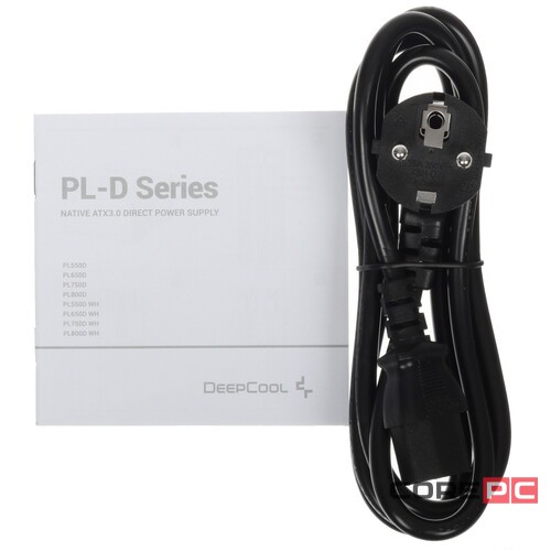 Блок питания Deepcool 650W PL650D (R-PL650D-FC0B-WDEU-V2) 16 Pin (PCIe 5.0 Connector Cable Details)