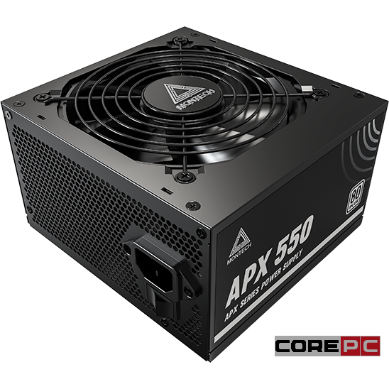 Блок питания Montech 550W APX Black (XWYA11-550W)