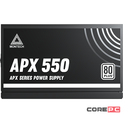Блок питания Montech 550W APX Black (XWYA11-550W)