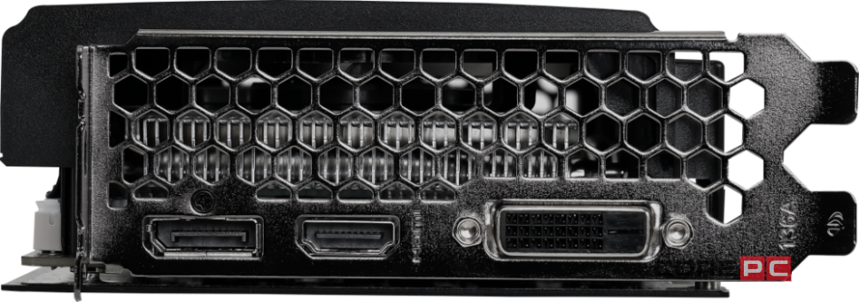 Видеокарта Palit (NE63050018P1-1070D V1) GeForce RTX 3050 8GB DUAL 8GB V1