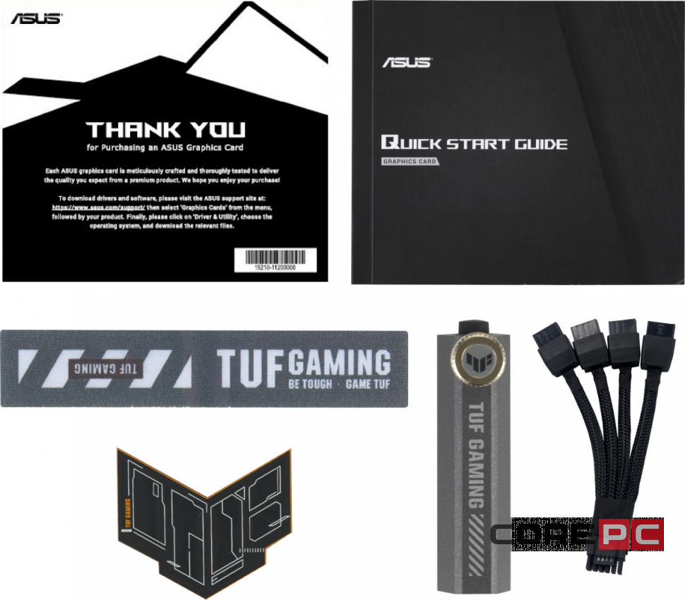 Видеокарта ASUS (TUF-RTX5090-O32G-GAMING) GeForce RTX 5090 32GB TUF GAMING OC (90YV0LY0-M0NA00)