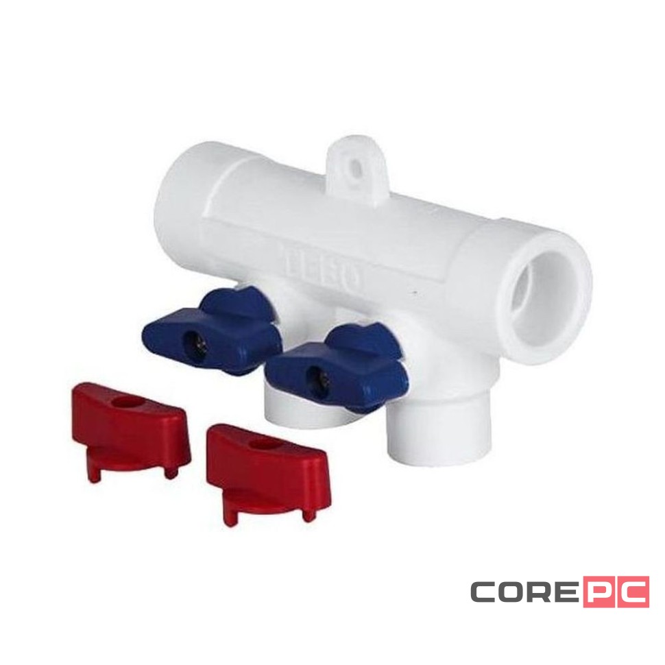 Коллектор TEBO бел. PP-R 40x20х5 вых. универсальный (2/8), арт. 030091274