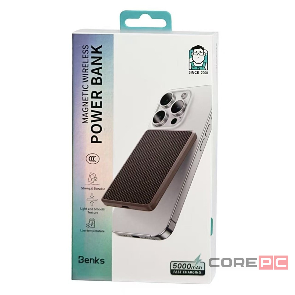 Powerbank Benks ArmorGo MP15 5000mAh коричневый