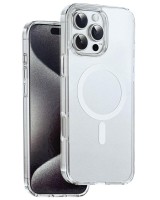 Накладка для i-Phone 16 Pro Keephone Hybrid Pro MagSnap прозрачный