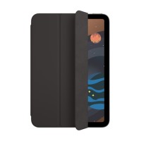 Чехол-книжка Smart Folio Cover для Apple iPad mini 7 (2024) (полиуретан с подставкой) (Black)