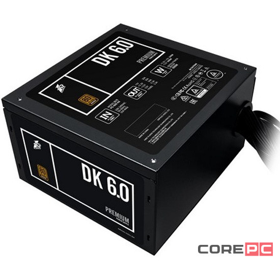 Блок питания 1STPLAYER 600W DK PREMIUM Black (PS-600AX)
