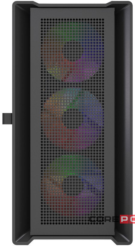 Компьютерный корпус Powercase ALISIO Micro X4B V2 LE Black (CAMCXB-A4-LE)