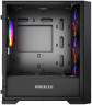 Компьютерный корпус Powercase ALISIO Micro X4B V2 LE Black (CAMCXB-A4-LE)