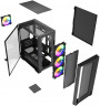 Компьютерный корпус Powercase ALISIO Micro X4B V2 LE Black (CAMCXB-A4-LE)