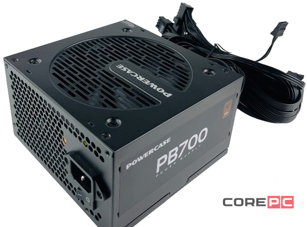 Блок питания Powercase 700W PB700 Black (PS-700B-DC)