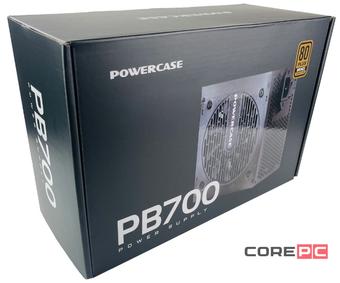 Блок питания Powercase 700W PB700 Black (PS-700B-DC)