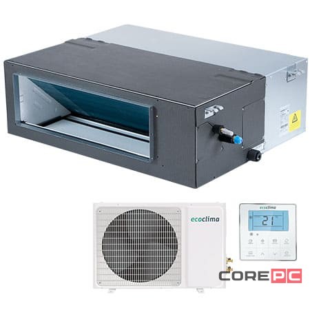 Канальная сплит-система Ecoclima ECLMD-H48/5R1 + ECL-H48/5R1