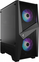 Компьютерный корпус MSI MAG FORGE 100R ARGB Fan TG (306-7G03R21-809)