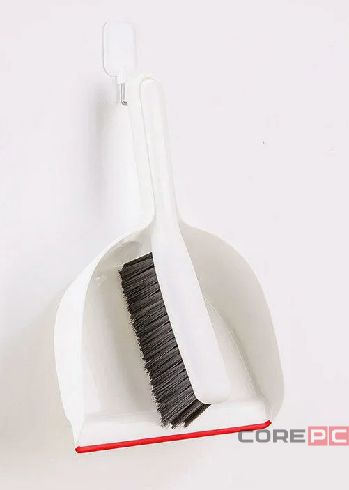 Набор для уборки Xiaomi YIJIE Mini Broom Dustpan Combination щетка с совком YZ-02 белый