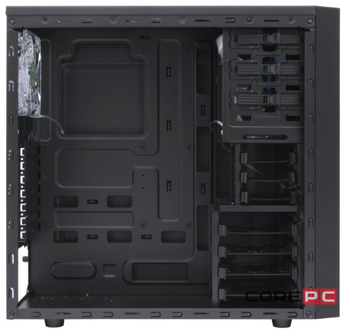 Компьютерный корпус Deepcool TESSERACT BF Black Black-Blue DP-CCATX-TSRBFBK