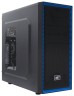 Компьютерный корпус Deepcool TESSERACT BF Black Black-Blue DP-CCATX-TSRBFBK