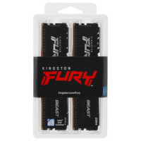 Оперативная память 64 Gb 3200 MHz Kingston FURY Beast Black (KF432C16BBK4/64)