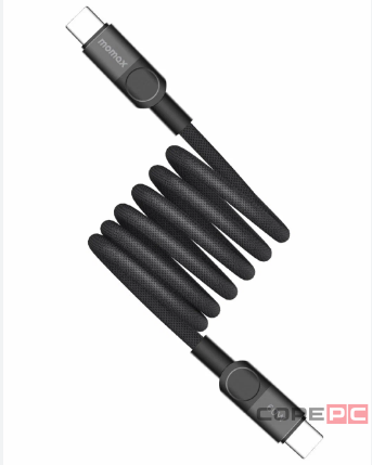 Usb Кабель-зарядка Type-C на Type-C Momax Mag.Link 60W DC61D 2м черный