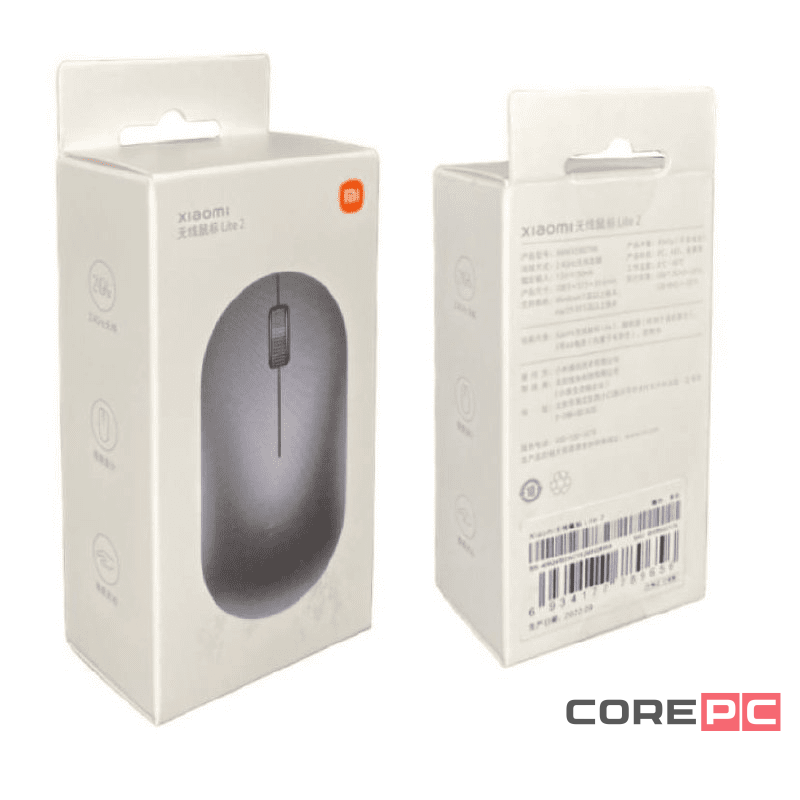 Мышь беспроводная Xiaomi Mi Wireless Mouse Lite 2 BHR6227CN/XMWXSB02YM черная