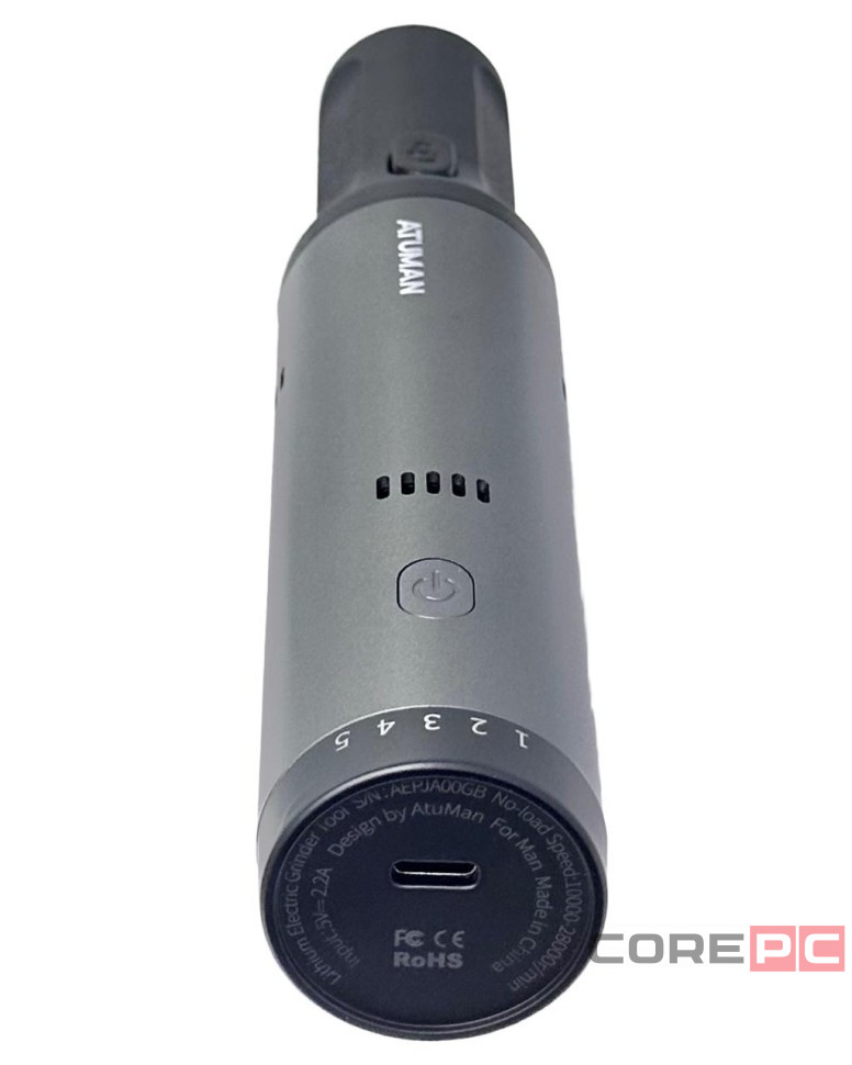 Беспроводной гравер ATuMan Duka EP2 черный