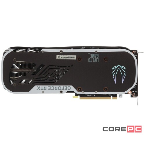 Видеокарта ZOTAC (ZT-D40720D-10P) GeForce RTX 4070 SUPER 12GB TRINITY BLACK ED