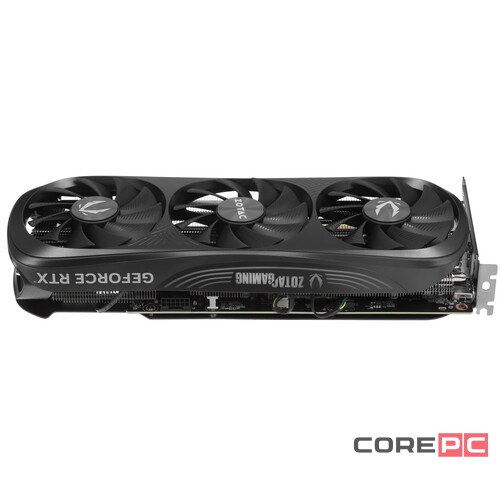 Видеокарта ZOTAC (ZT-D40720D-10P) GeForce RTX 4070 SUPER 12GB TRINITY BLACK ED