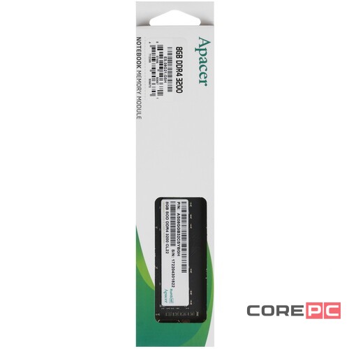 Оперативная память 8 Gb 3200 MHz Apacer (ES.08G21.GSH)