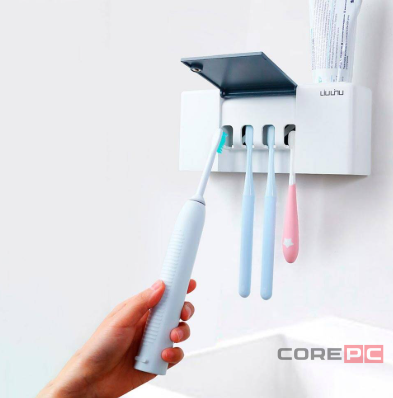 Стерилизатор зубных щеток Xiaomi Liulinu Sterilization Toothbrush Holder (LSZWD01W) (белый)