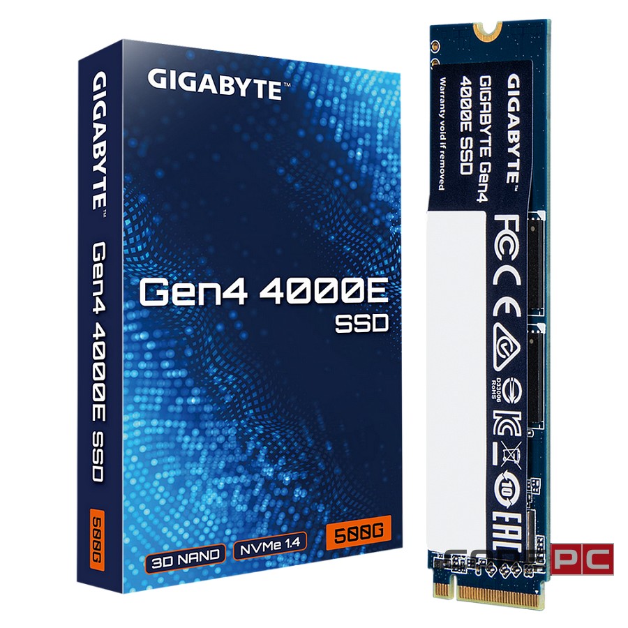 Твердотельный накопитель Gigabyte 500 Gb Gen4 4000E (G440E500G)