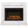 Портал Firelight Simple 25 белый мрамор
